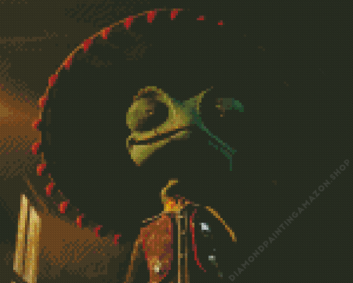 Cowboy Rango Diamond Painting