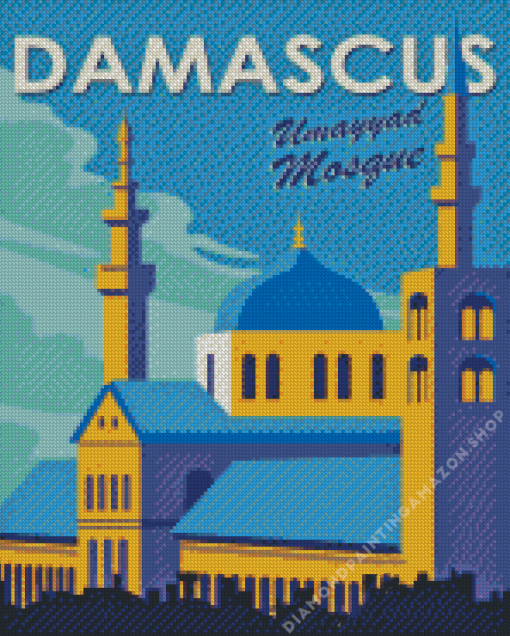 Damascus Poster Diamond Painting