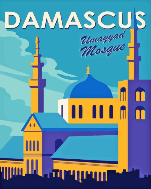 Damascus Poster Diamond Painting