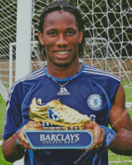 Didier Drogba Boot Diamond Painting