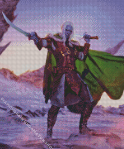 Drizzt Dourden Diamond Painting