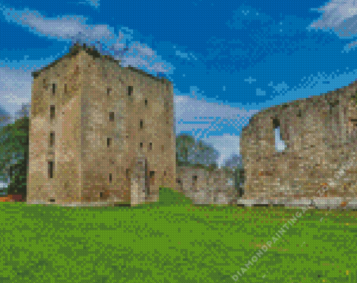 Spynie Palace Diamond Painting