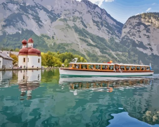 Lake Koenigssee Diamond Painting