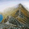 Helvellyn Mountain Snow Diamond Painting