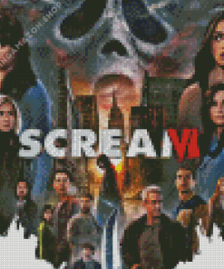 Movie Scream 6 Diamond Painting