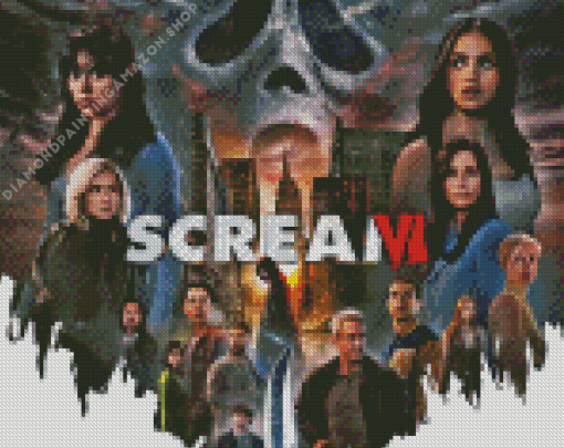 Movie Scream 6 Diamond Painting