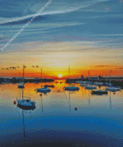 Howth Harbour Diamond Painting