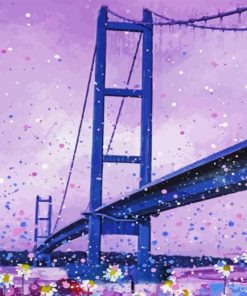 Humber Bridge Art Diamond Painting