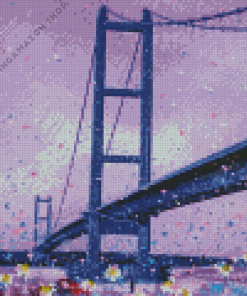 Humber Bridge Art Diamond Painting