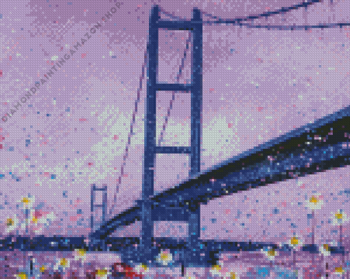 Humber Bridge Art Diamond Painting