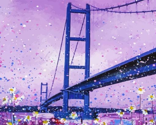 Humber Bridge Art Diamond Painting