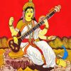 Indian Saraswati Diamond Painting