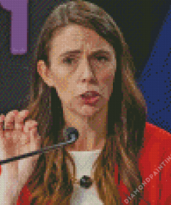 Classy Jacinda Ardern Diamond Painting