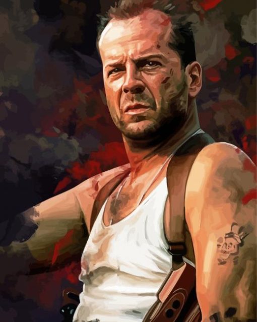 John McClane Art Diamond Painting