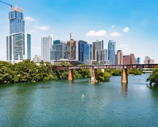 Lady Bird Lake Diamond Painting