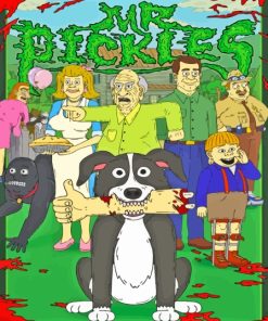 Mr Pickles Poster Diamond Painting