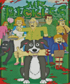 Mr Pickles Poster Diamond Painting