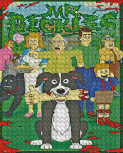 Mr Pickles Poster Diamond Painting