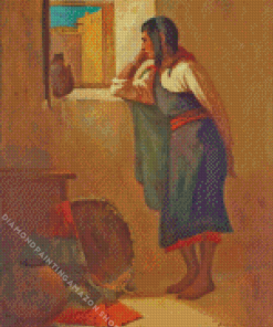 Navajo Woman Diamond Painting