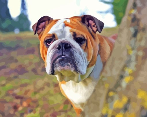 Old English Bulldog Diamond Painting