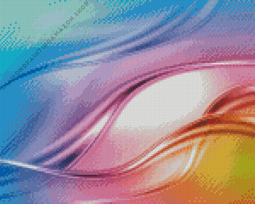 Pastel Abstract Diamond Painting