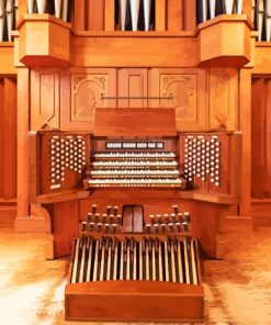 Pipe Organ Diamond Painting