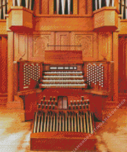 Pipe Organ Diamond Painting