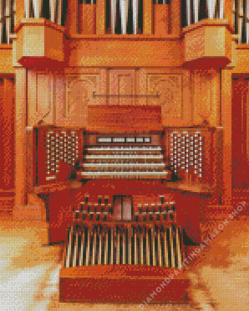 Pipe Organ Diamond Painting