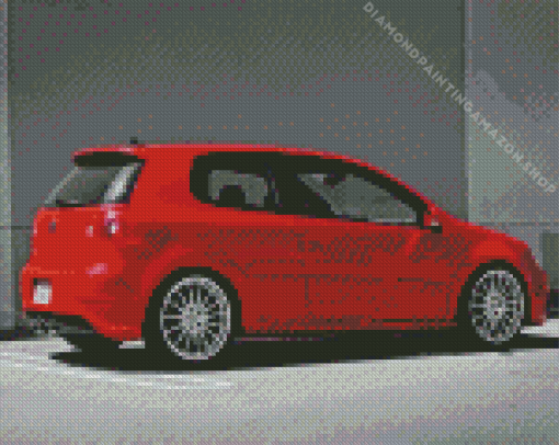 Red Golf R32 Diamond Painting