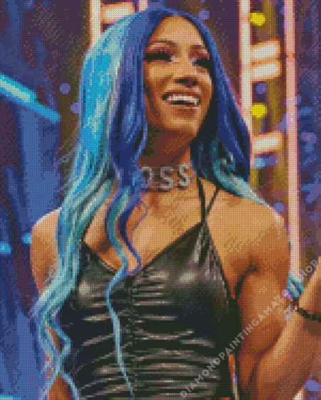 Sasha Banks Diamond Painting