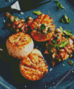 Scallops With Butter Diamond Painting