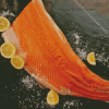 Steelhead With Lemon Diamond Painting