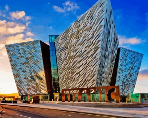 Titanic Belfast Diamond Painting