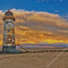 Talacre Lighthouse Diamond Painting