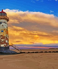 Talacre Lighthouse Diamond Painting