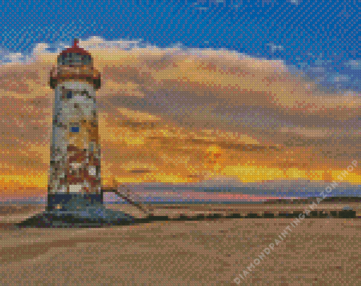 Talacre Lighthouse Diamond Painting