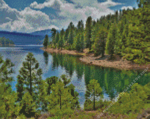 Tahoe National Forest Diamond Painting