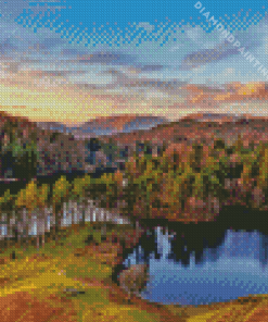 Tarn Hows Lake Diamond Painting