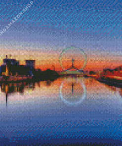 Tianjin Sunset Diamond Painting