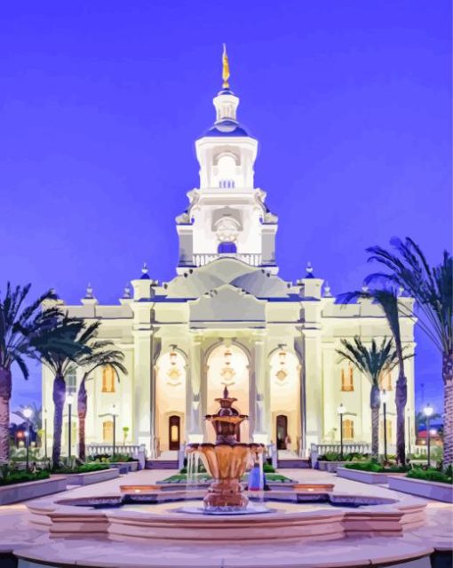 Tijuana Temple Diamond Painting