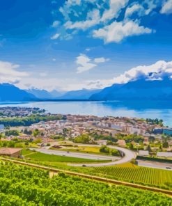 Vevey Switzerland Diamond Painting