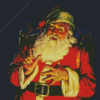 Vintage Santa Clause Diamond Painting