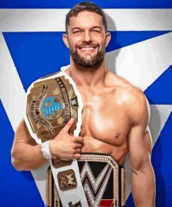 WWE Finn Balor Diamond Painting