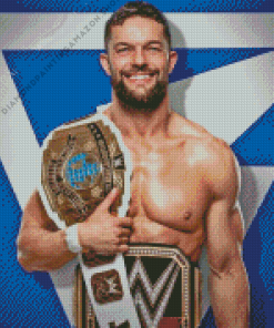 WWE Finn Balor Diamond Painting