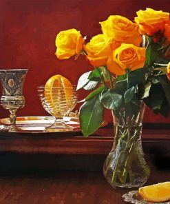 Yellow Roses Diamond Painting