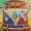 Hippie Bus Diamond Painting