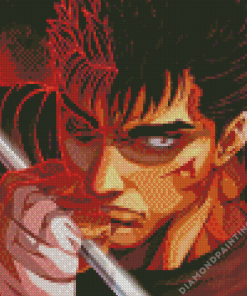 Berserk Guts Diamond Painting