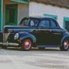 Black Ford Car Diamond Painting