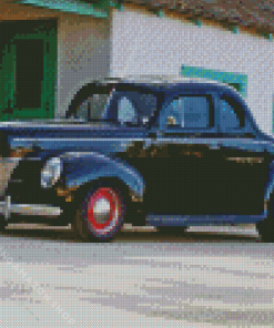 Black Ford Car Diamond Painting