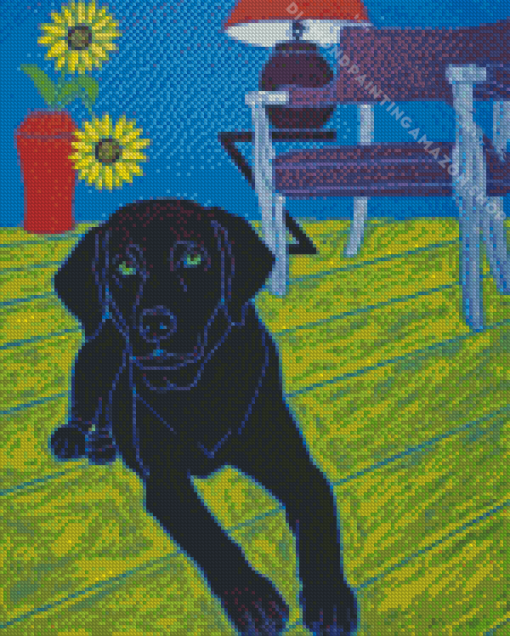 Labrador Retriever Diamond Painting